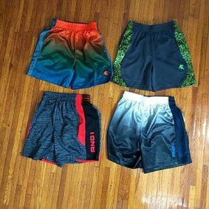 Boys active shorts  size xs 4/5 bundle